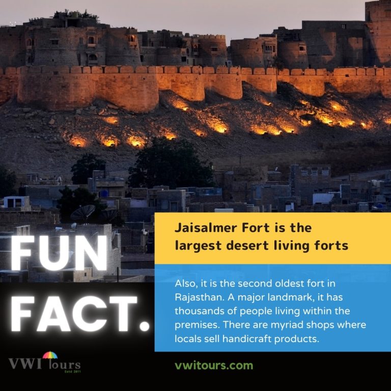 jaisalmer fort facts